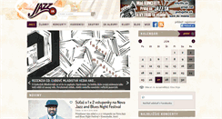 Desktop Screenshot of jazz.sk