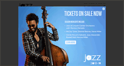 Desktop Screenshot of jazz.org